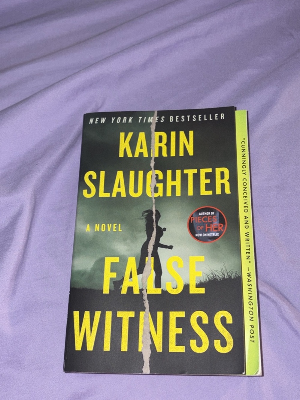 False Witness by Karin Slaughter Paperback Book